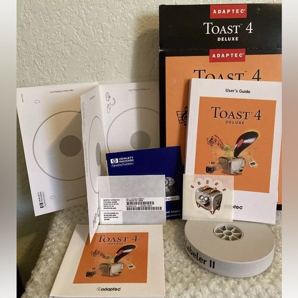 Adaptec Toast 4 Deluxe Software for Mac Big Box CD Recording - Picture 6 of 13